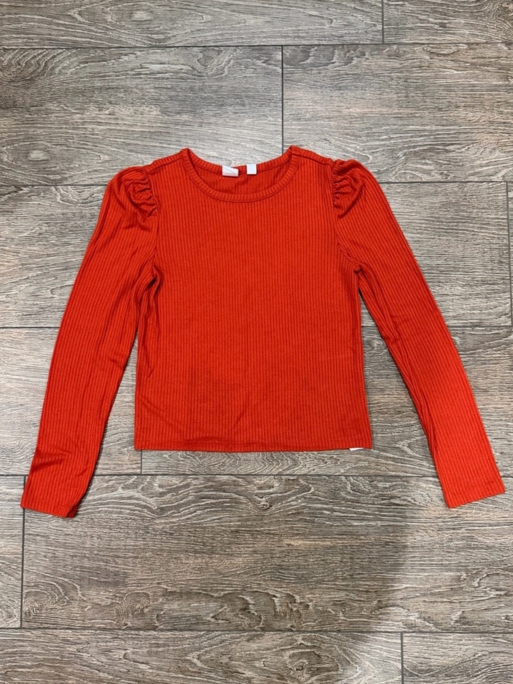 Gap Girls Ribbed Long Sleeve Shirt Size XL (12) Like New